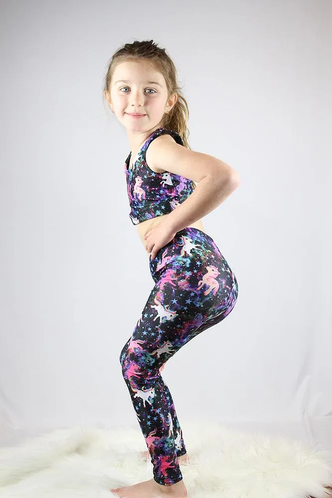 Space Pony Youth Leggings Tight