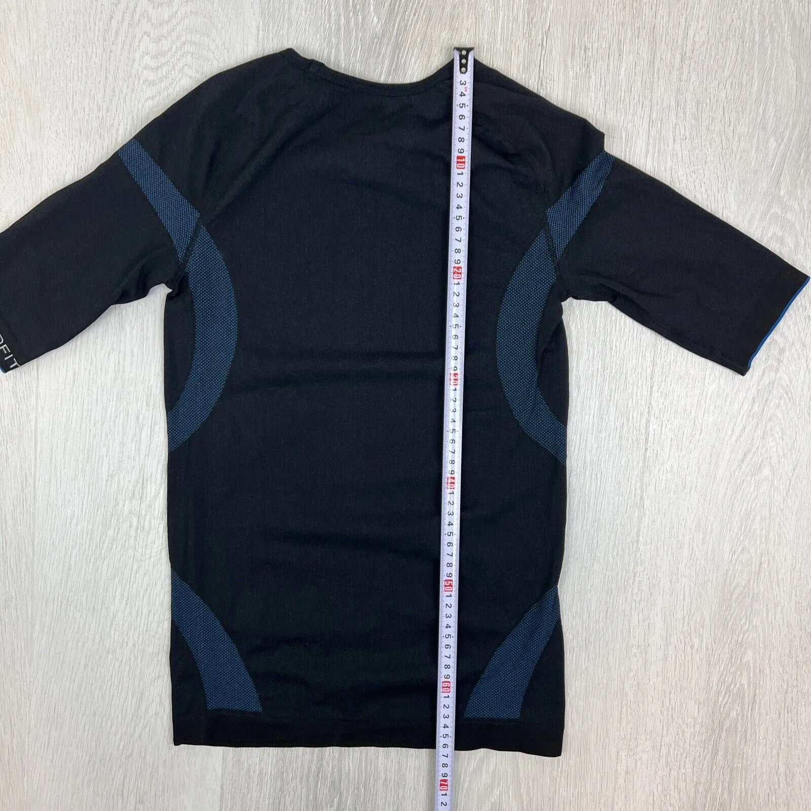 SpeedFit Mens Black Activewear Compression Top T-Shirt Size Medium