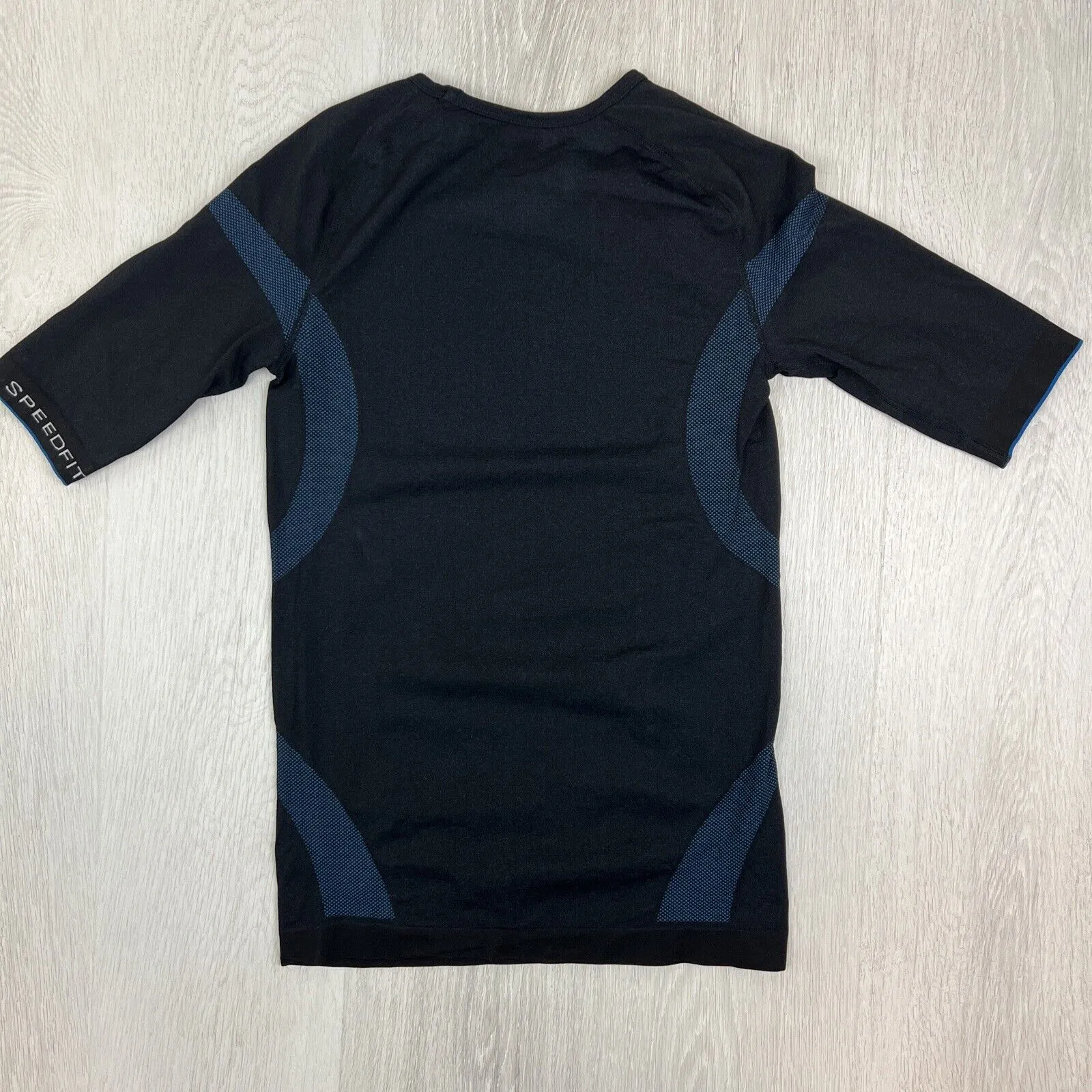 SpeedFit Mens Black Activewear Compression Top T-Shirt Size Medium