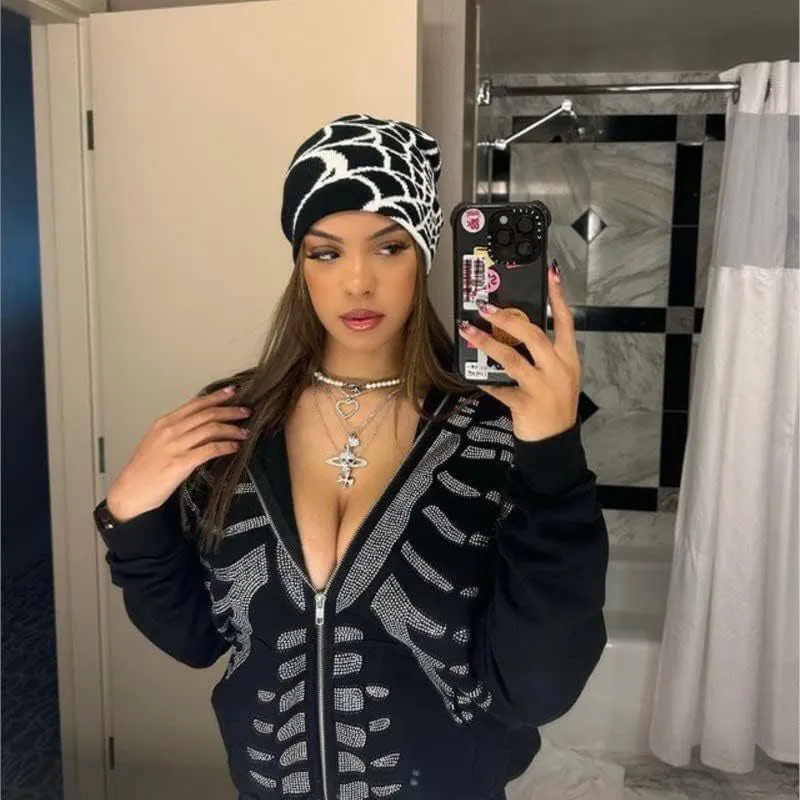 Spiderweb Beanie