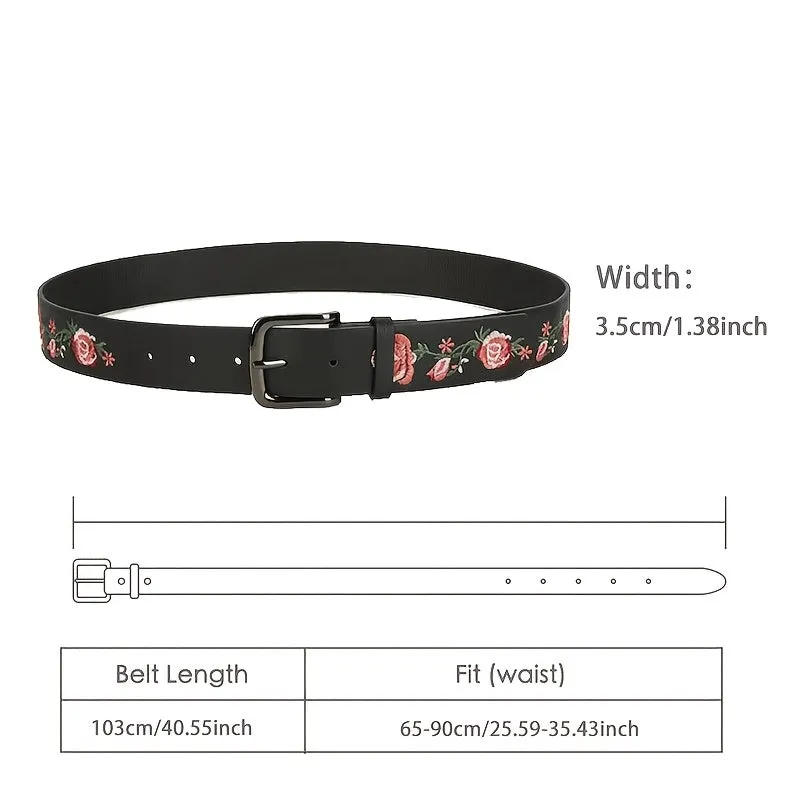 Spray Painted Buckle Sweet Belt