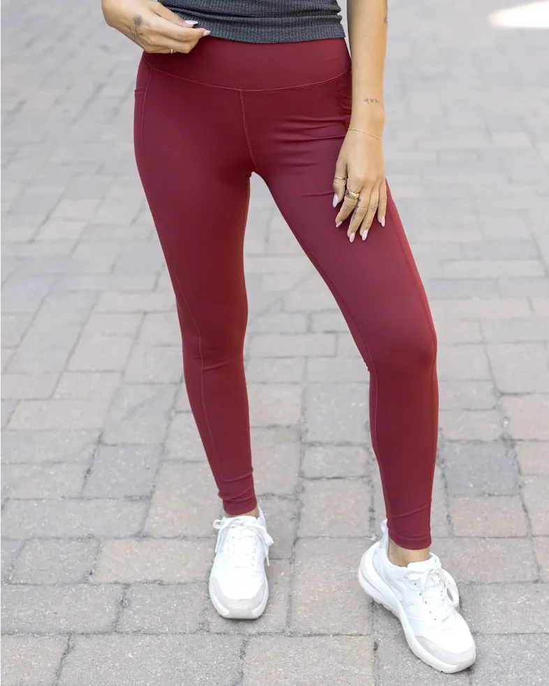 Squat Proof Leggings - Port