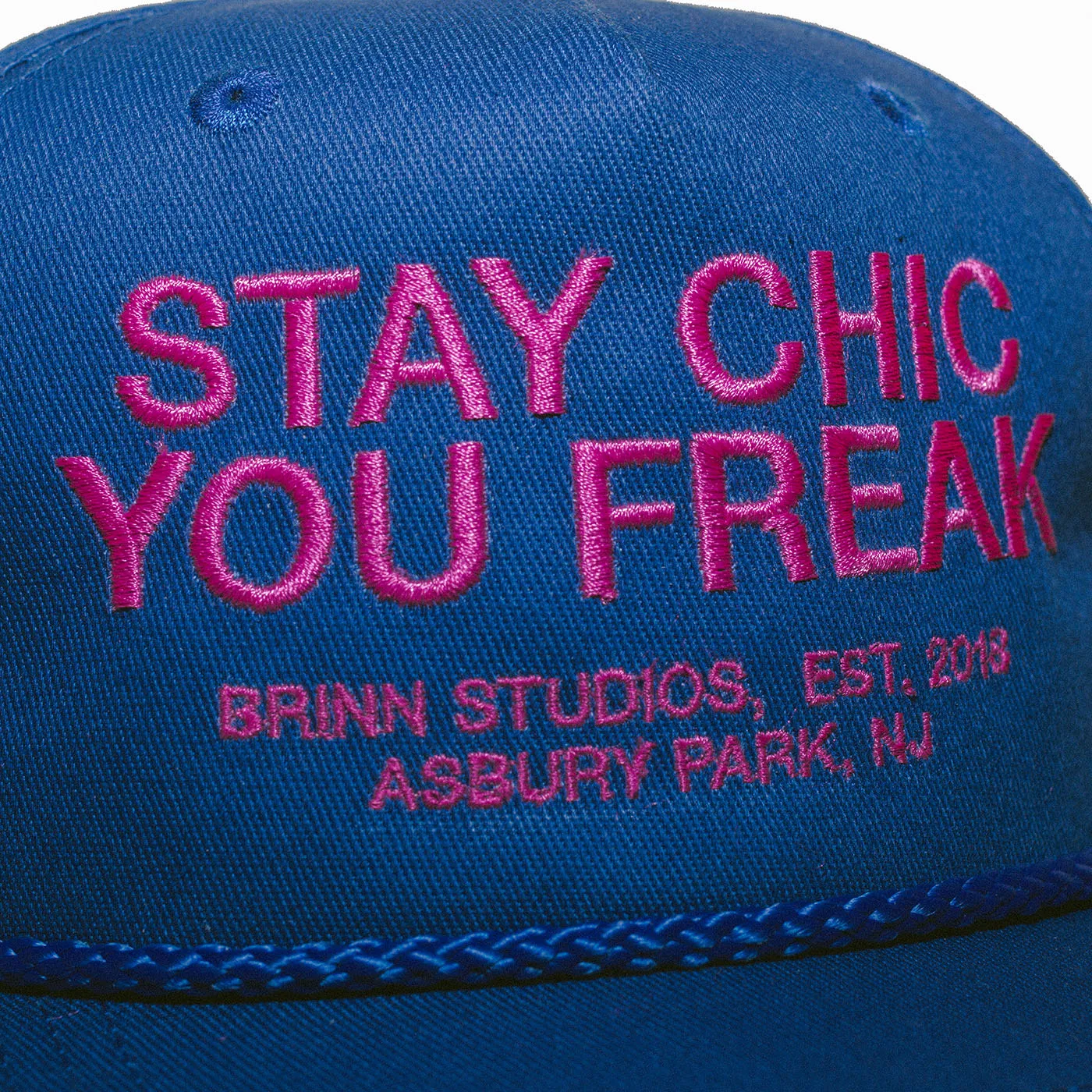 Stay Chic Hat - Sapphire