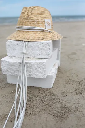 Straw Hat - White
