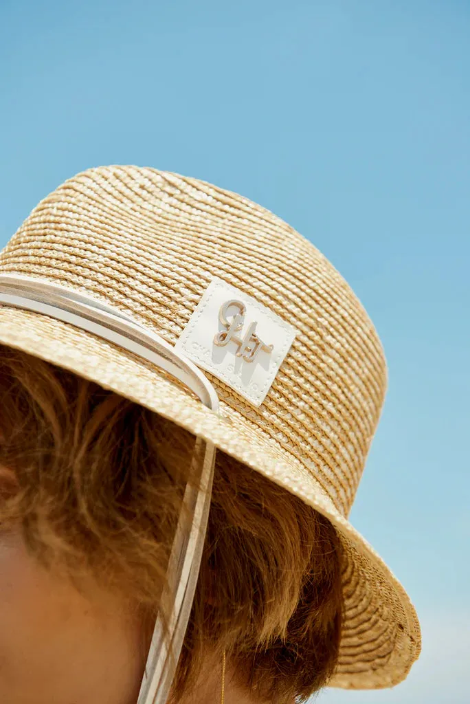 Straw Hat - White