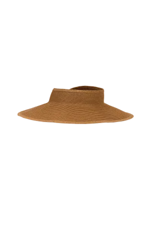 Straw Visor - Red