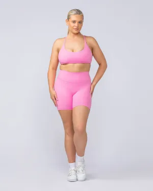 Strike Bralette - Hollywood Pink