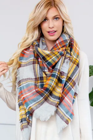 STYLE 6 FRINGE BLANKET SCARF