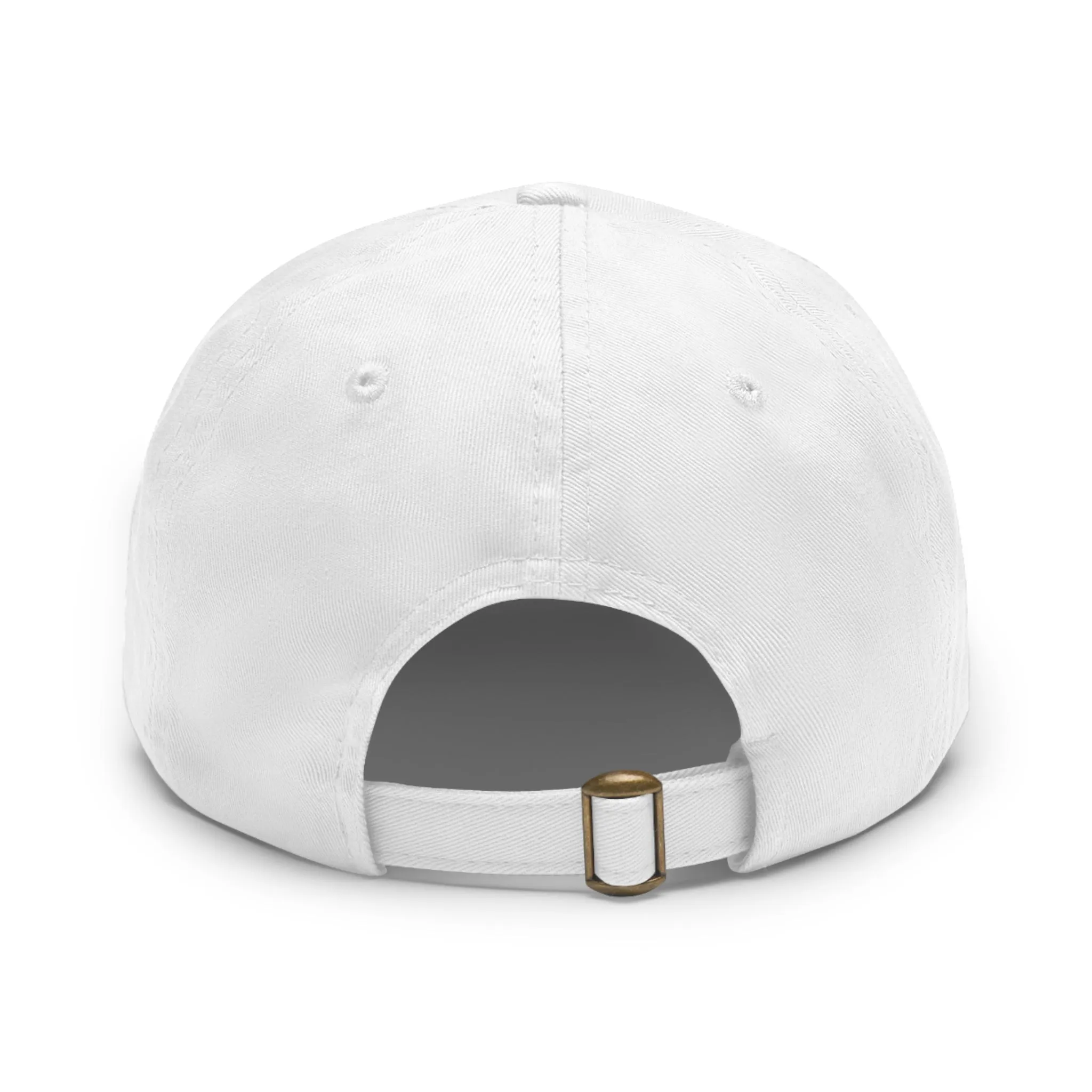 Stylish Hat with Leather Patch - Casual 8 Design