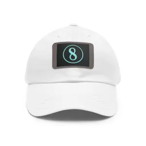 Stylish Hat with Leather Patch - Casual 8 Design