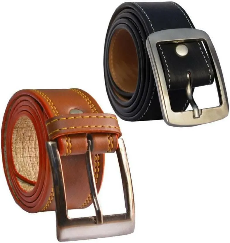 Stylish Mens Belt (Pack of 2)