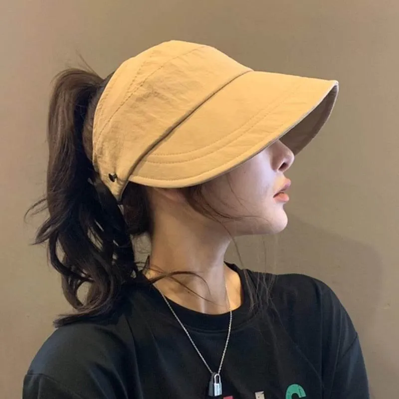Sun Protection Hat - Stylish Summer Mask Holder