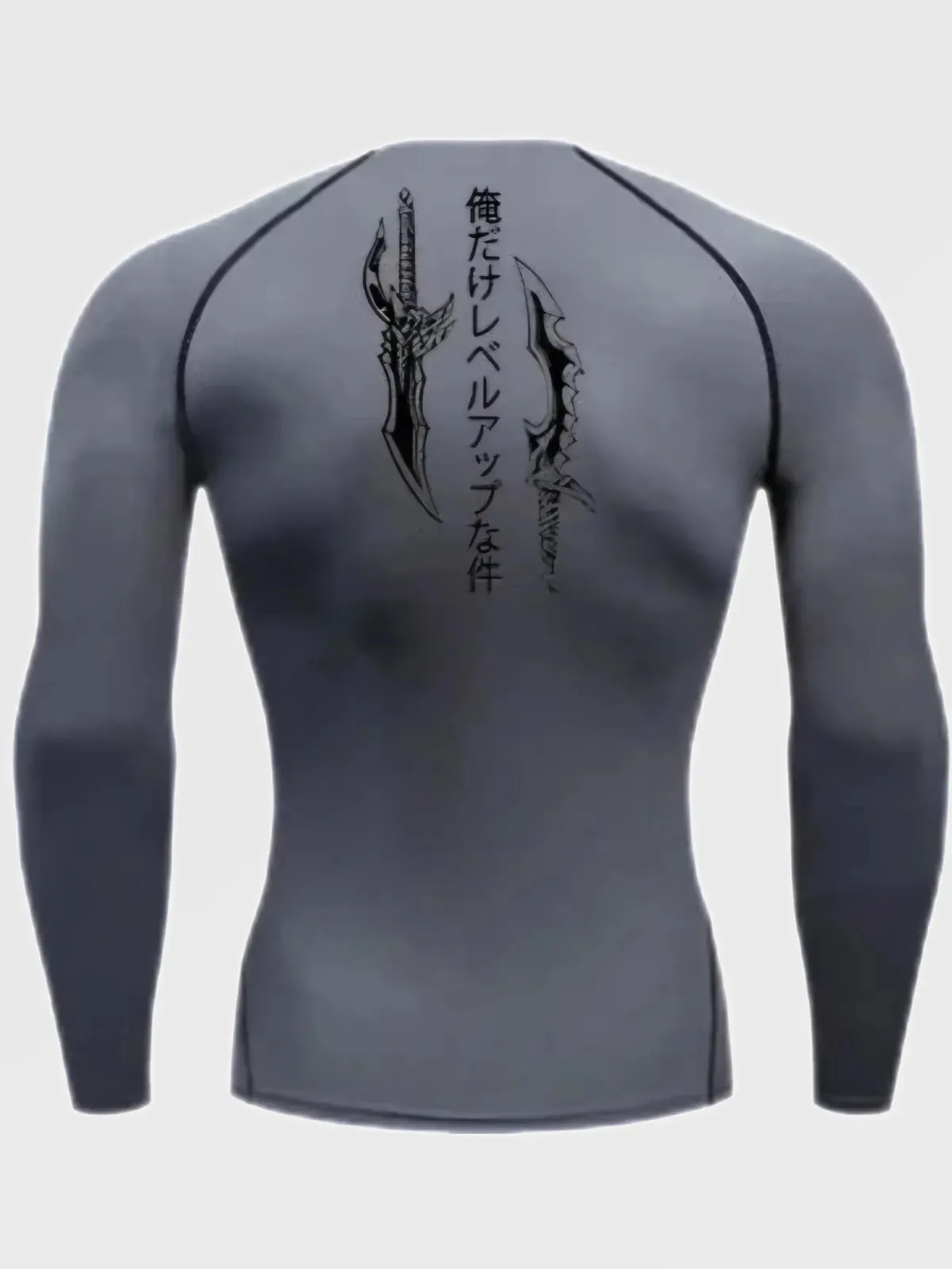 Sung Jin Woo Compression Shirt Long Sleeve