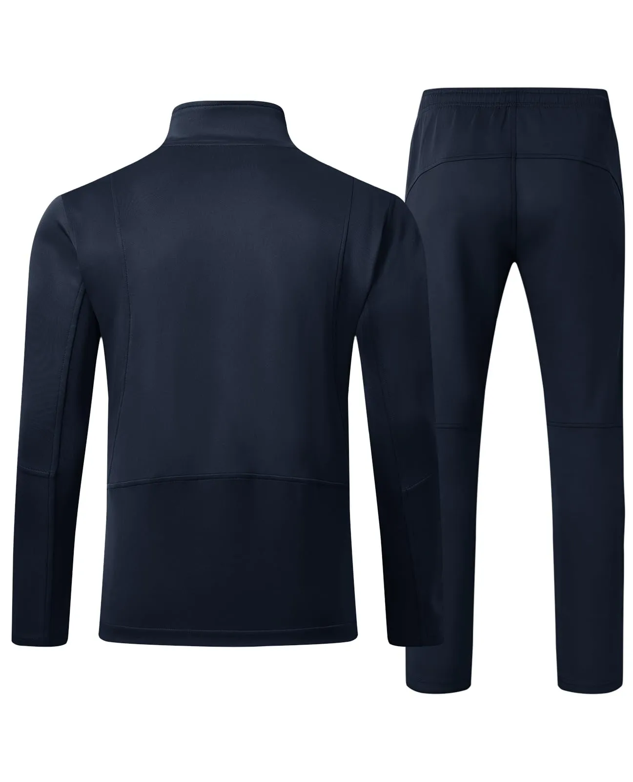 TBMPOY Men's Tracksuits Sweatsuits for Men Sweat Track Suits 2 Piece Casual Athletic Jogging Warm Up Full Zip Sets