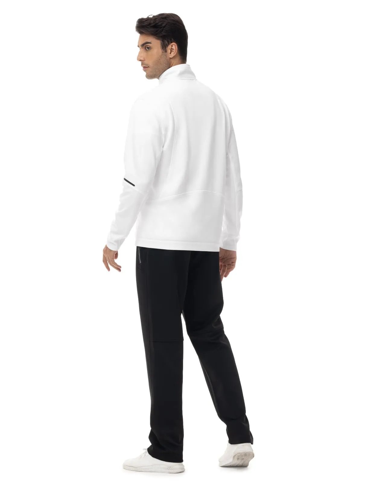 TBMPOY Men's Tracksuits Sweatsuits for Men Sweat Track Suits 2 Piece Casual Athletic Jogging Warm Up Full Zip Sets