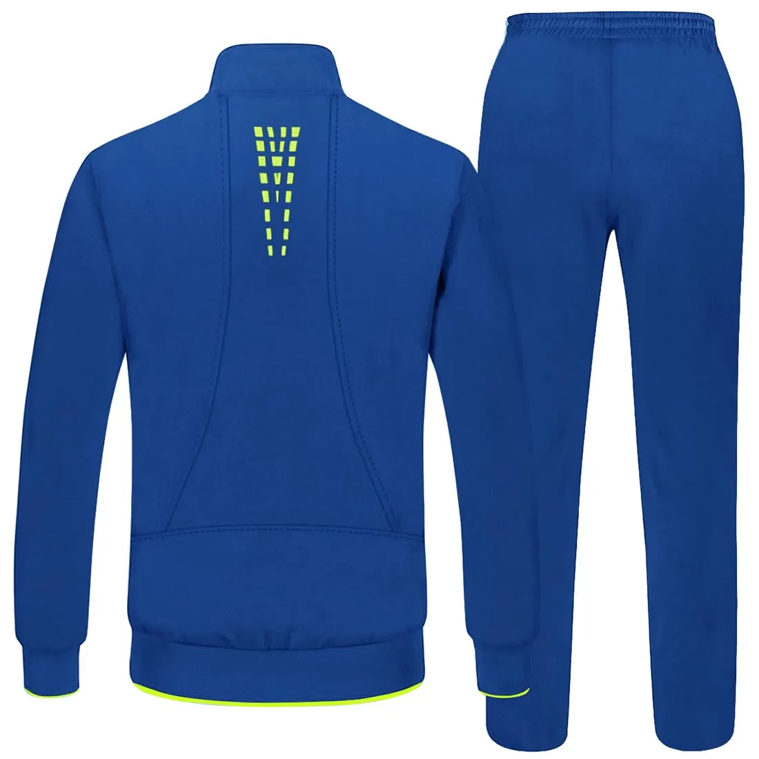 TBMPOY Men's Tracksuits Sweatsuits for Men Sweat Track Suits 2 Piece Casual Athletic Jogging Warm Up Full Zip Sets
