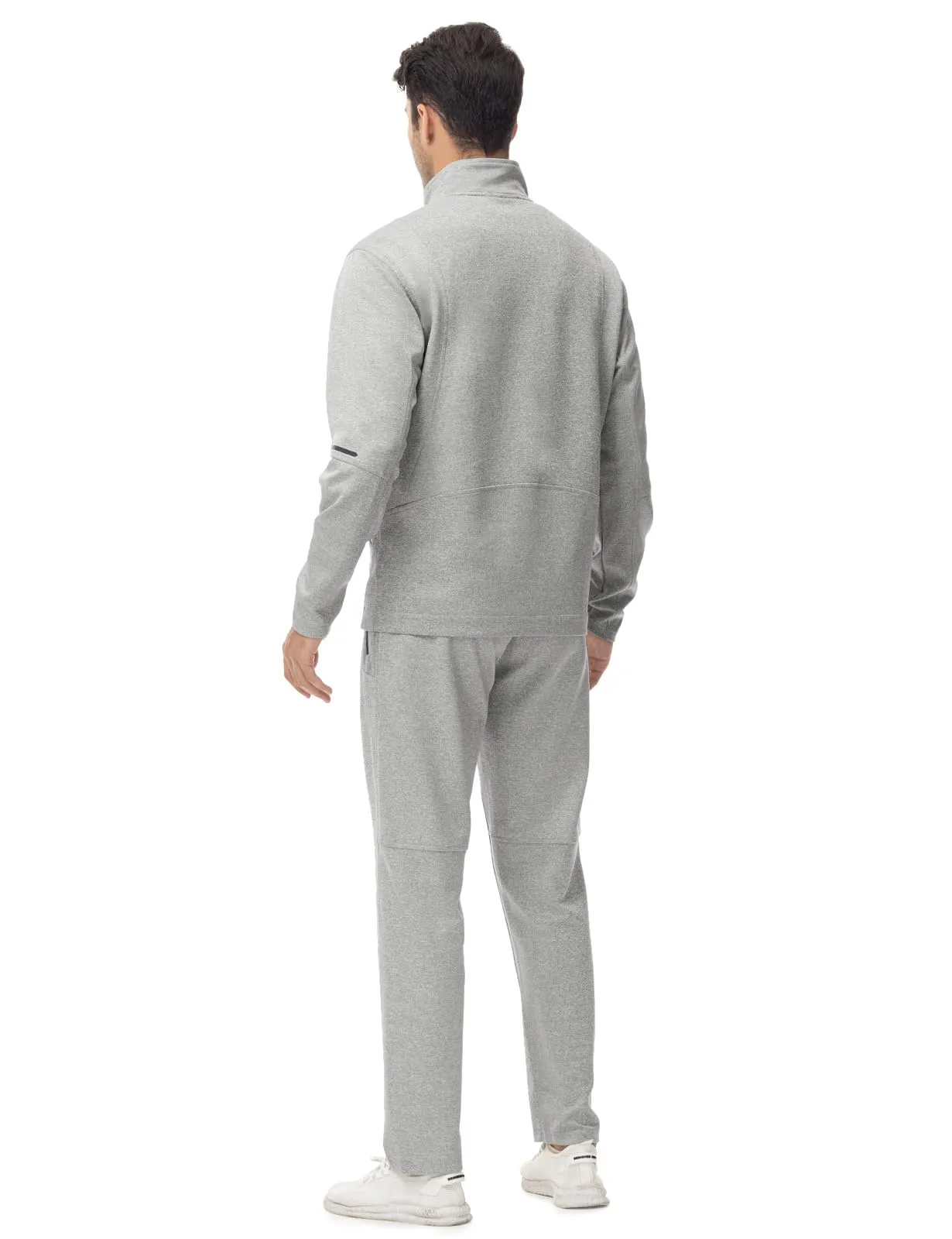 TBMPOY Men's Tracksuits Sweatsuits for Men Sweat Track Suits 2 Piece Casual Athletic Jogging Warm Up Full Zip Sets