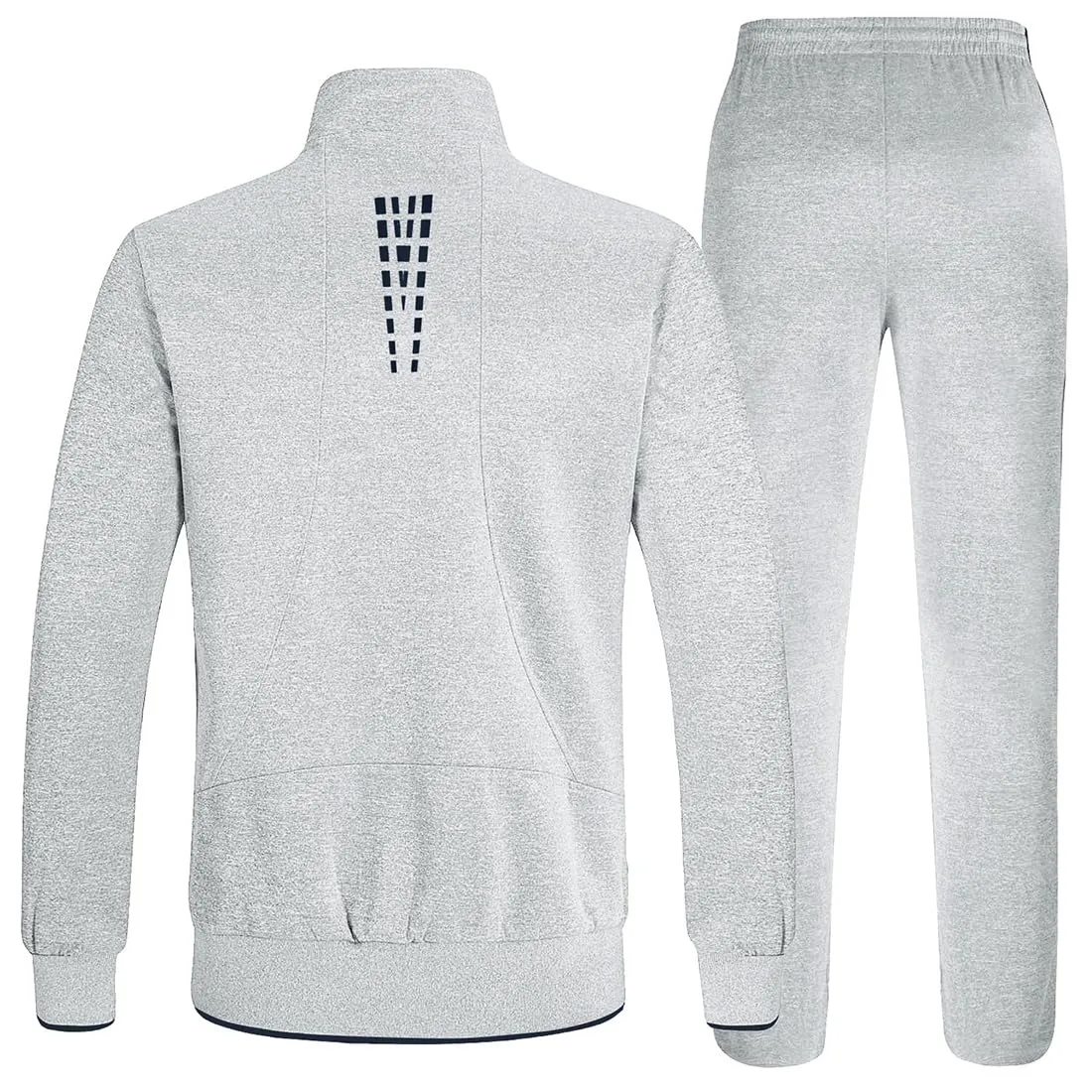 TBMPOY Men's Tracksuits Sweatsuits for Men Sweat Track Suits 2 Piece Casual Athletic Jogging Warm Up Full Zip Sets