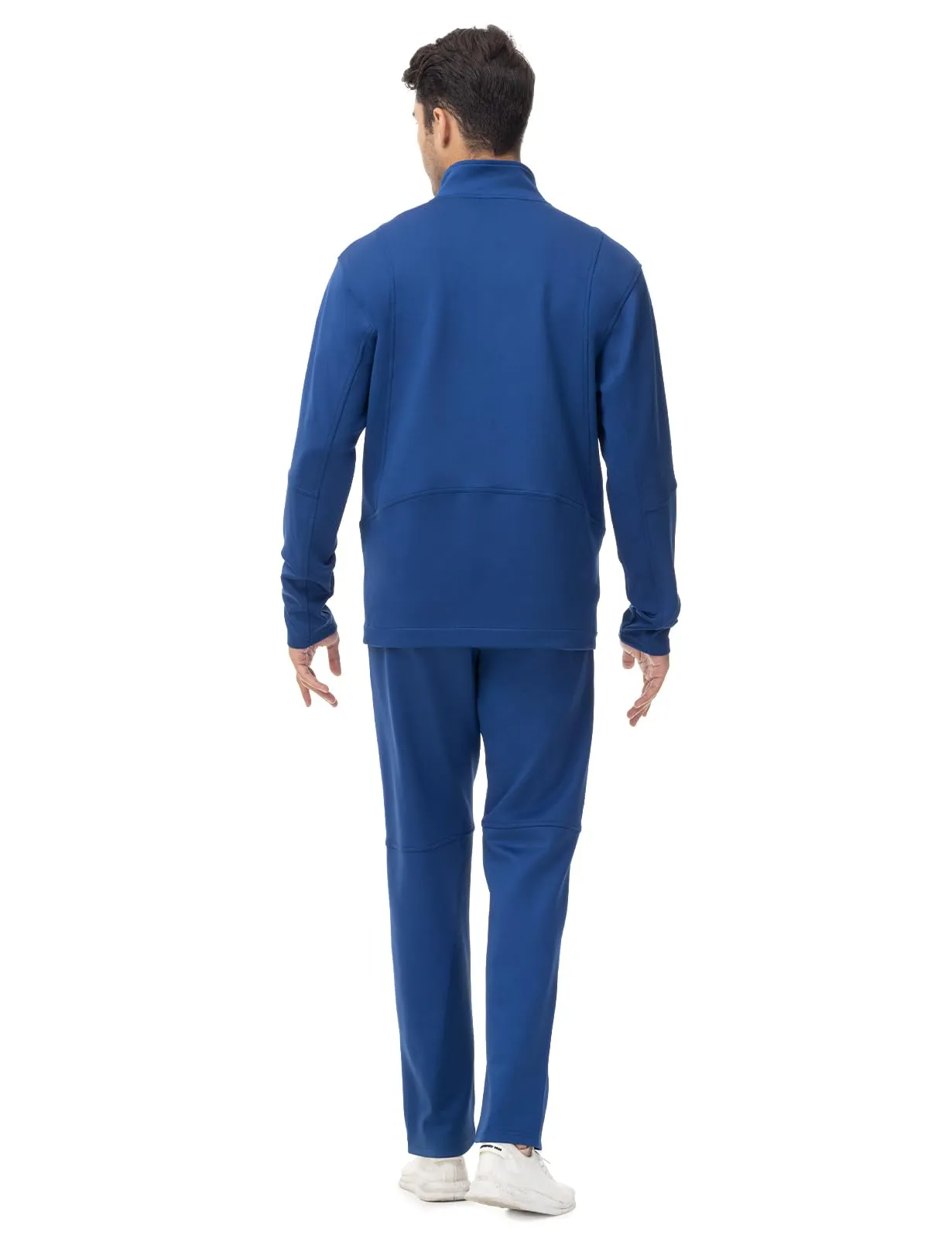 TBMPOY Men's Tracksuits Sweatsuits for Men Sweat Track Suits 2 Piece Casual Athletic Jogging Warm Up Full Zip Sets