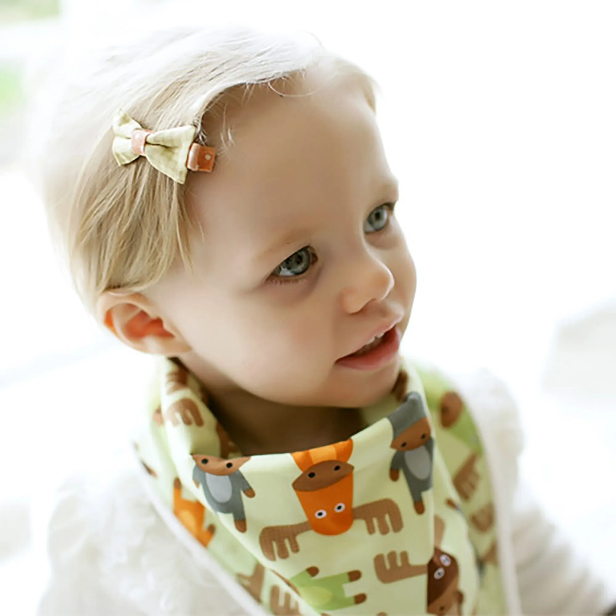 Teething Bib Bundle (3 Options-Plush Fleece, Cotton, or Mixed Set)