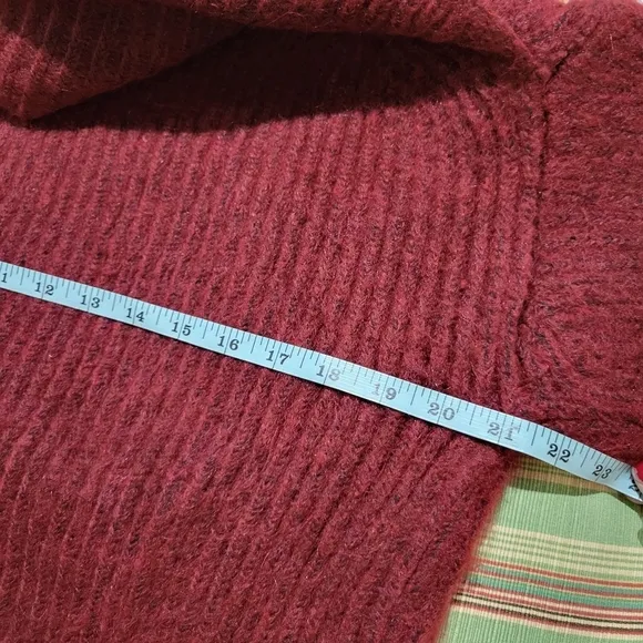 Thankoon Thakoon Chunky Scarf Turtleneck Sweater Sz S NWT