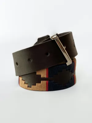 The Beige Knitted Belt