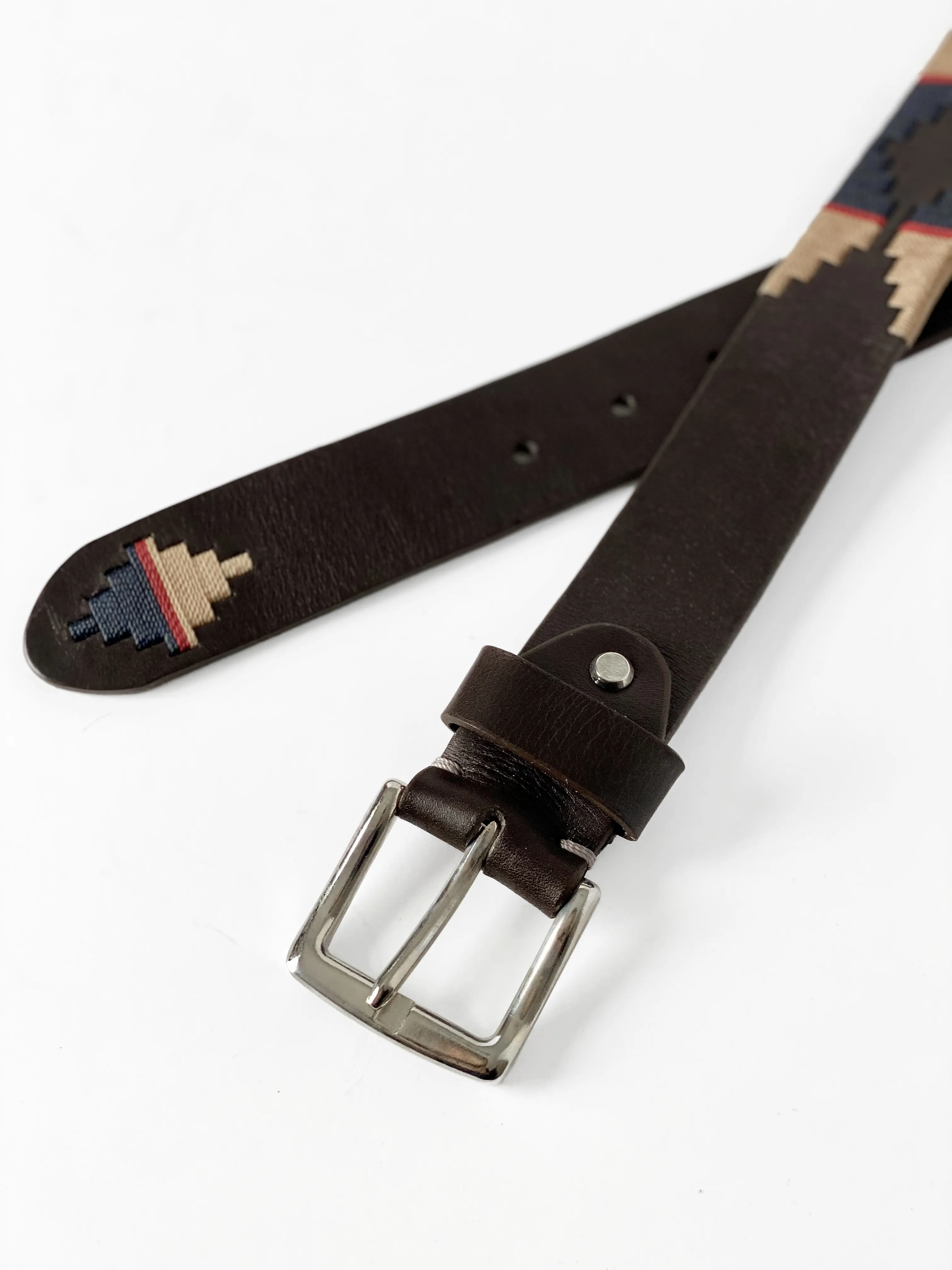 The Beige Knitted Belt