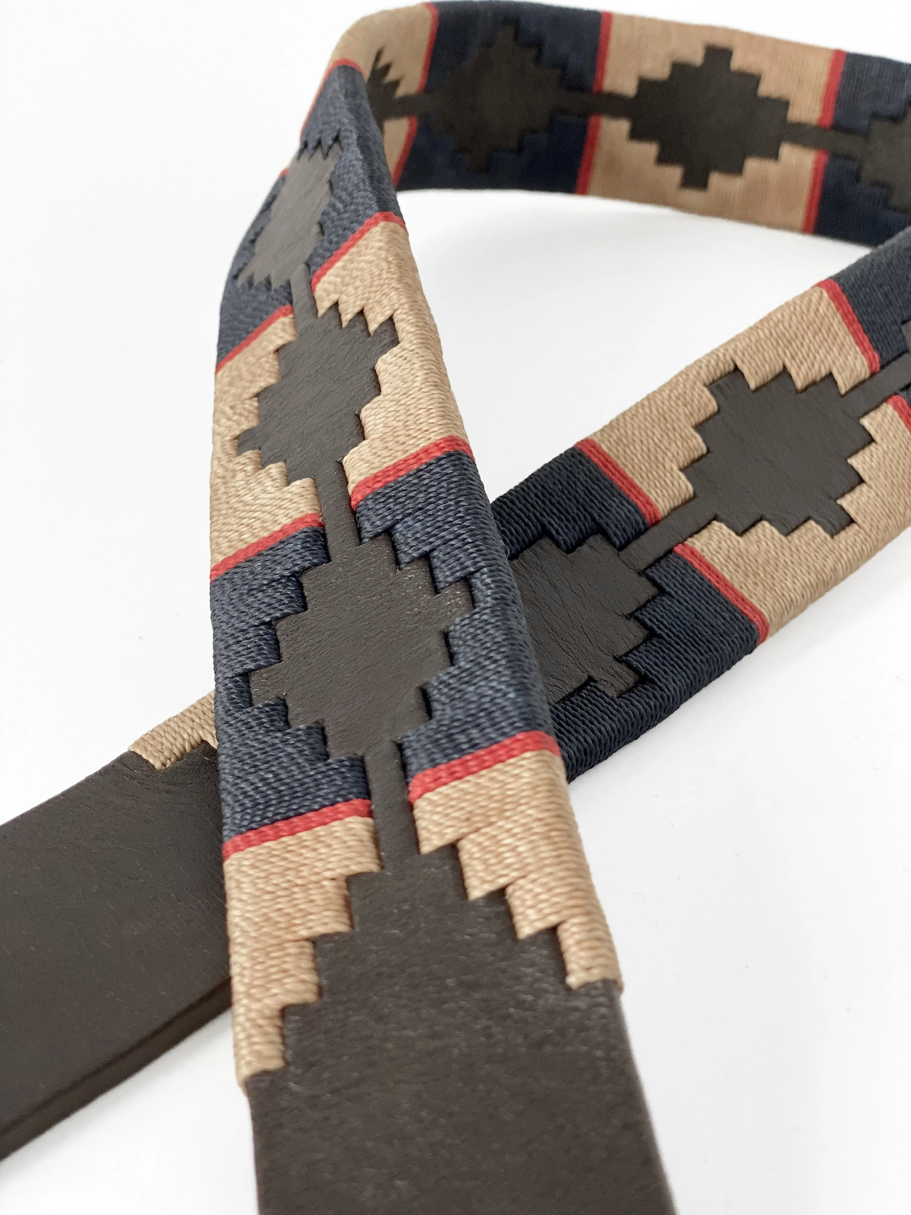 The Beige Knitted Belt