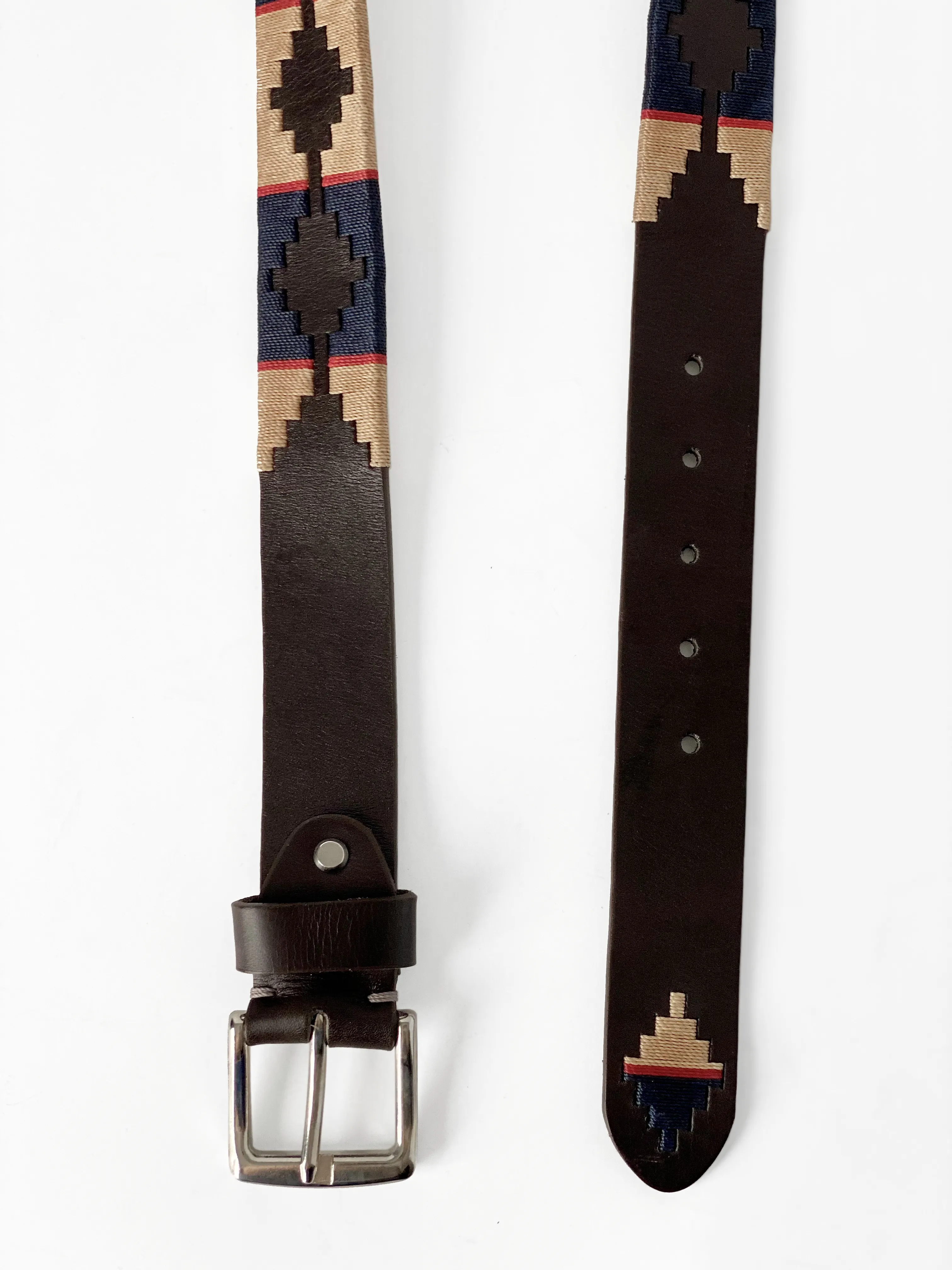 The Beige Knitted Belt
