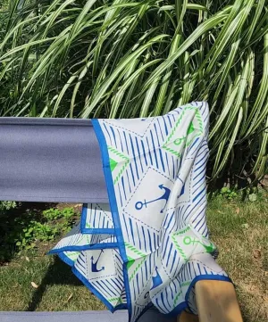 The Mystic Silk Anchor Scarf: A Timeless Nautical Accessory