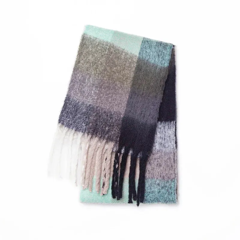 Thick Warm Cashmere Shawl Wraps