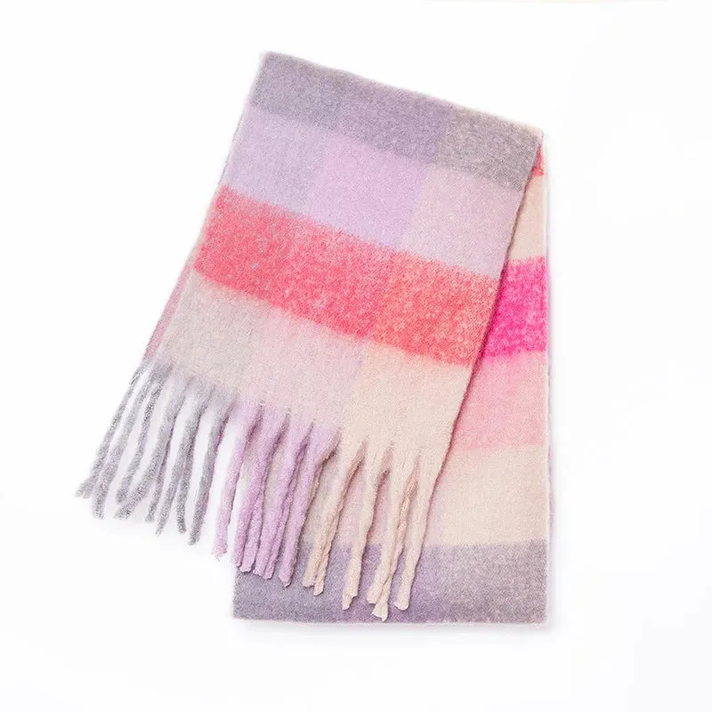 Thick Warm Cashmere Shawl Wraps
