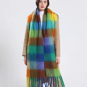 Thick Warm Cashmere Shawl Wraps