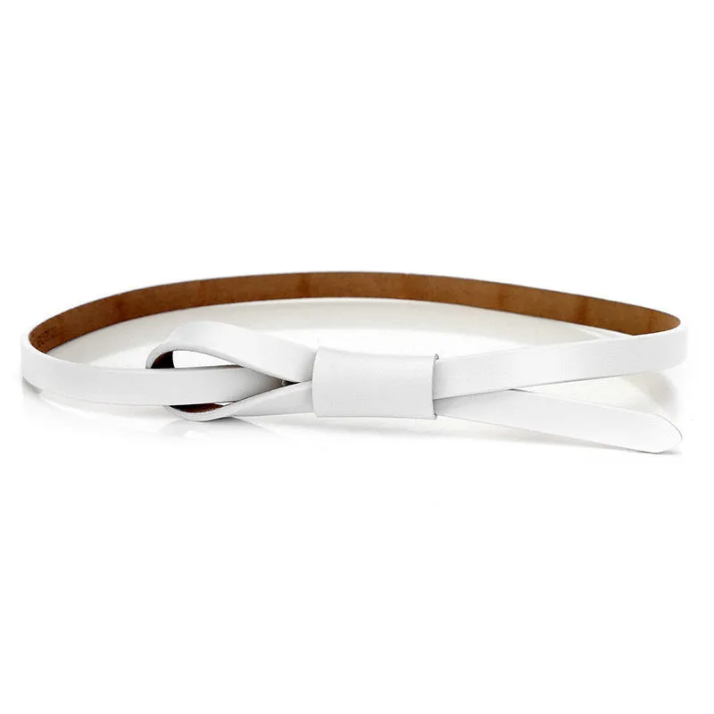 Thin fashion belt