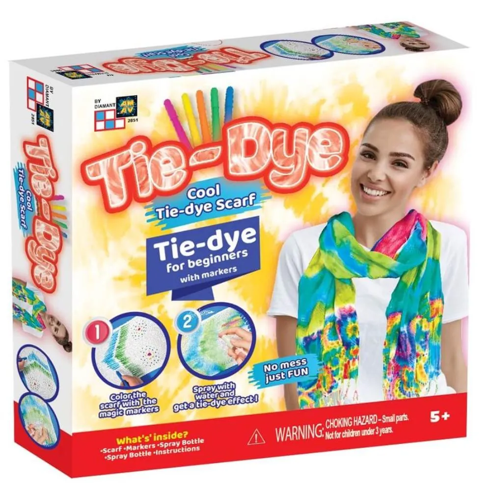 Tie-DyeTie-Dye Fashion Time - Cool Scarf