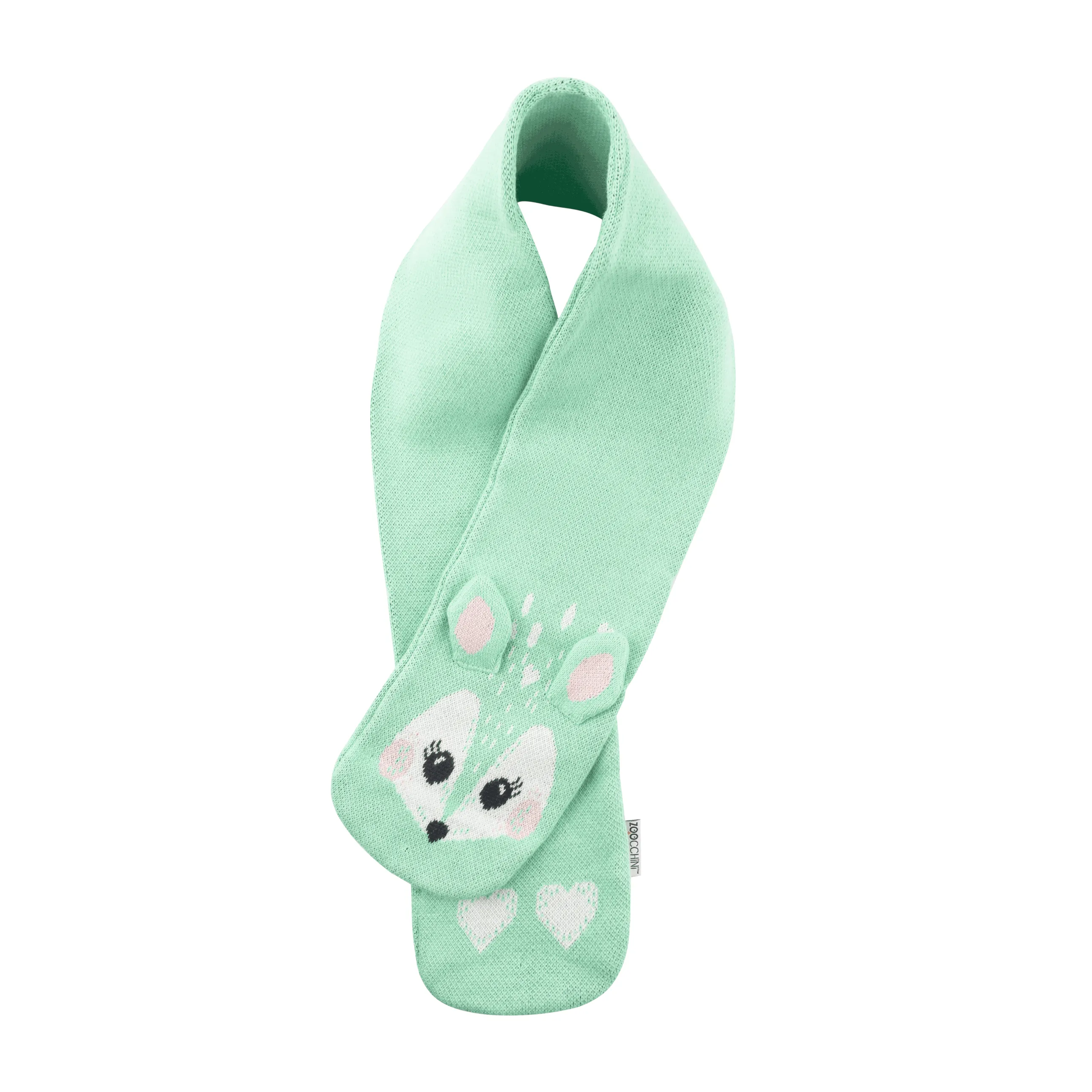 Toddler/kids Winter Knit Scarf - Fiona The Fawn