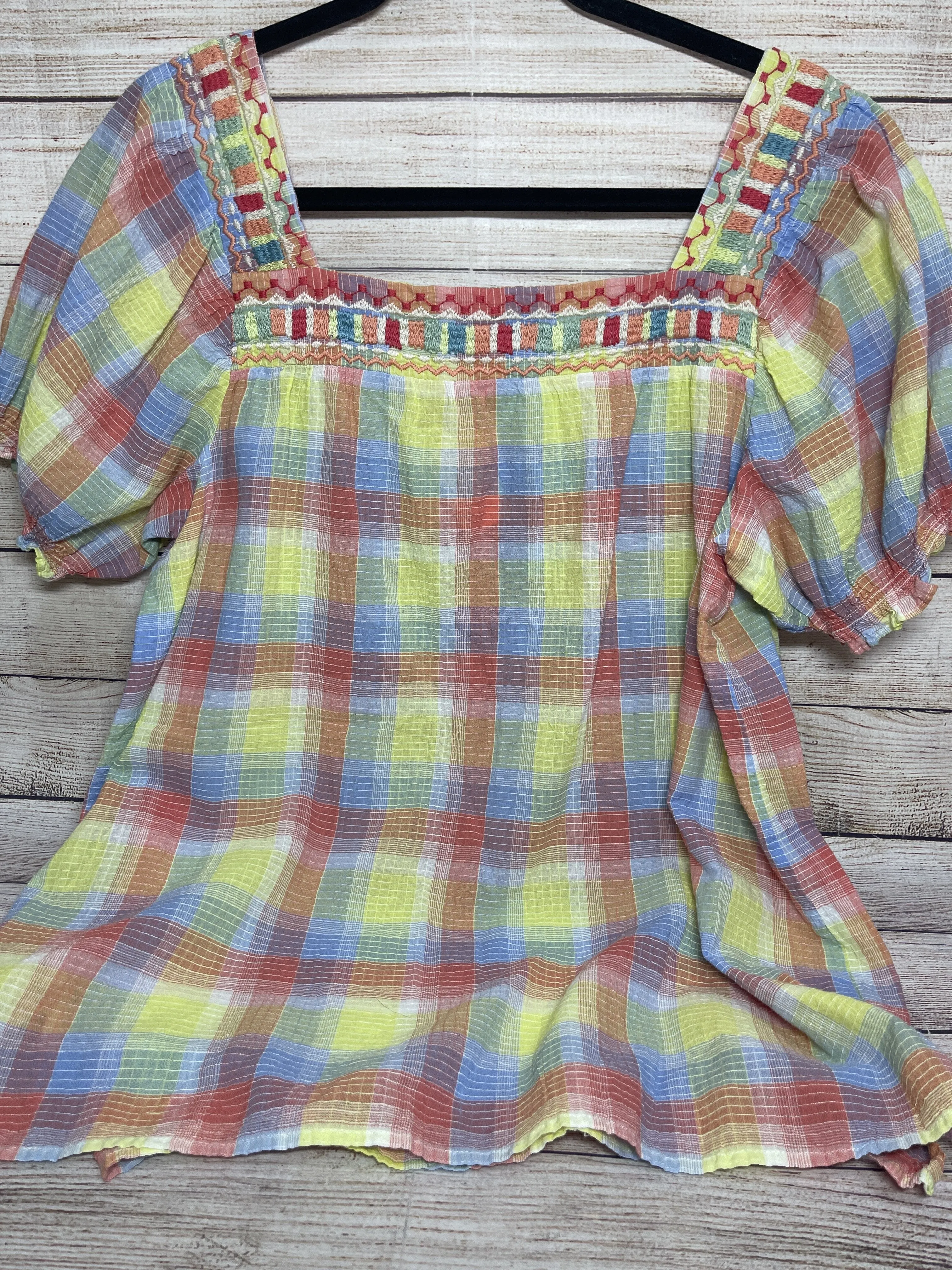 Top Short Sleeve By Johnny Was  Size: L