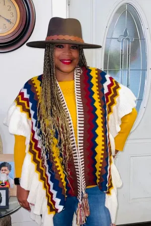 Tribal Chic Poncho