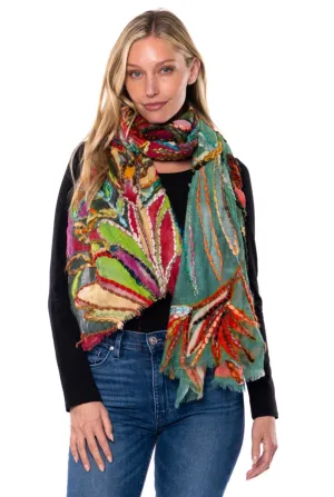 Tropical Palm Scarf