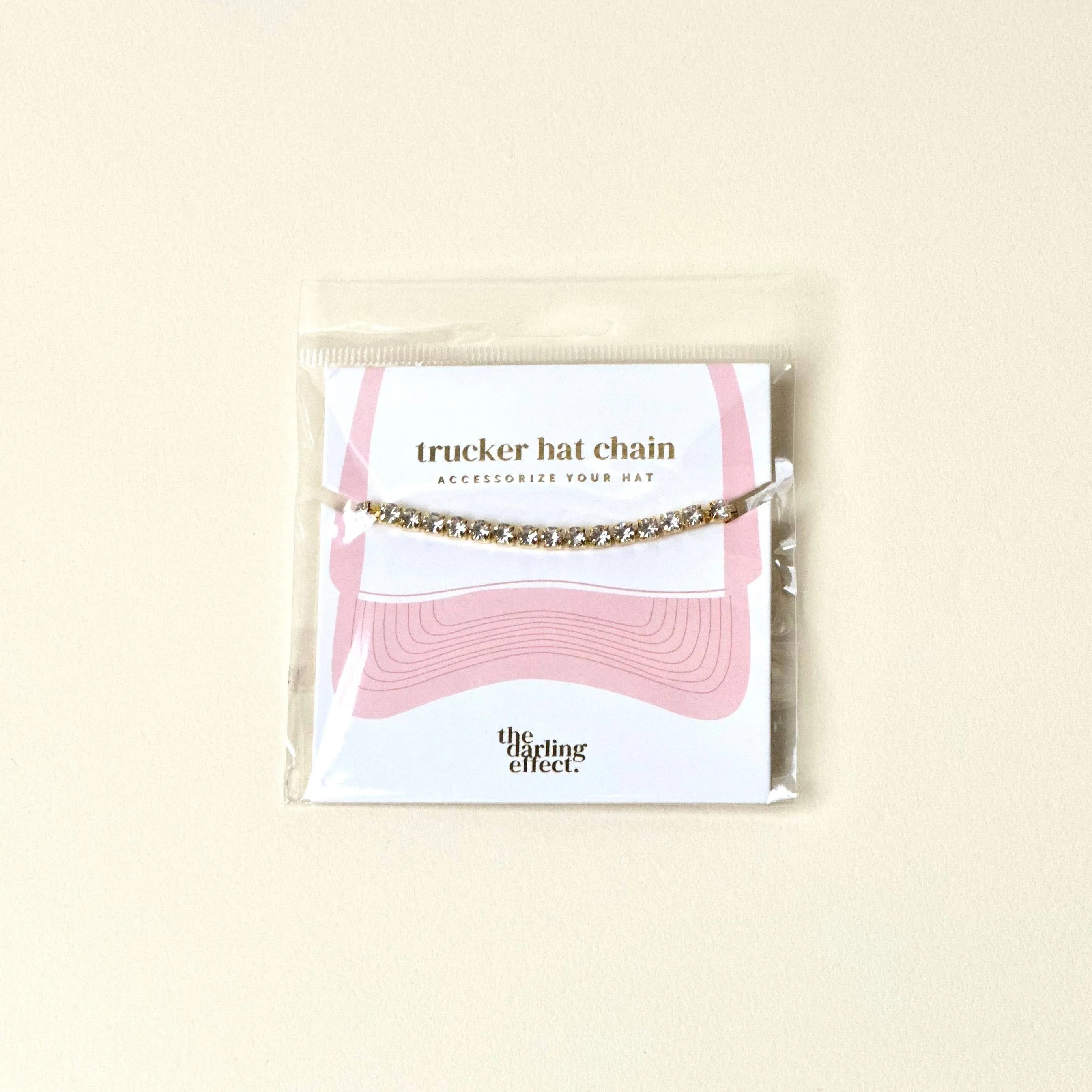 Trucker Hat Chain-Crystal Gem