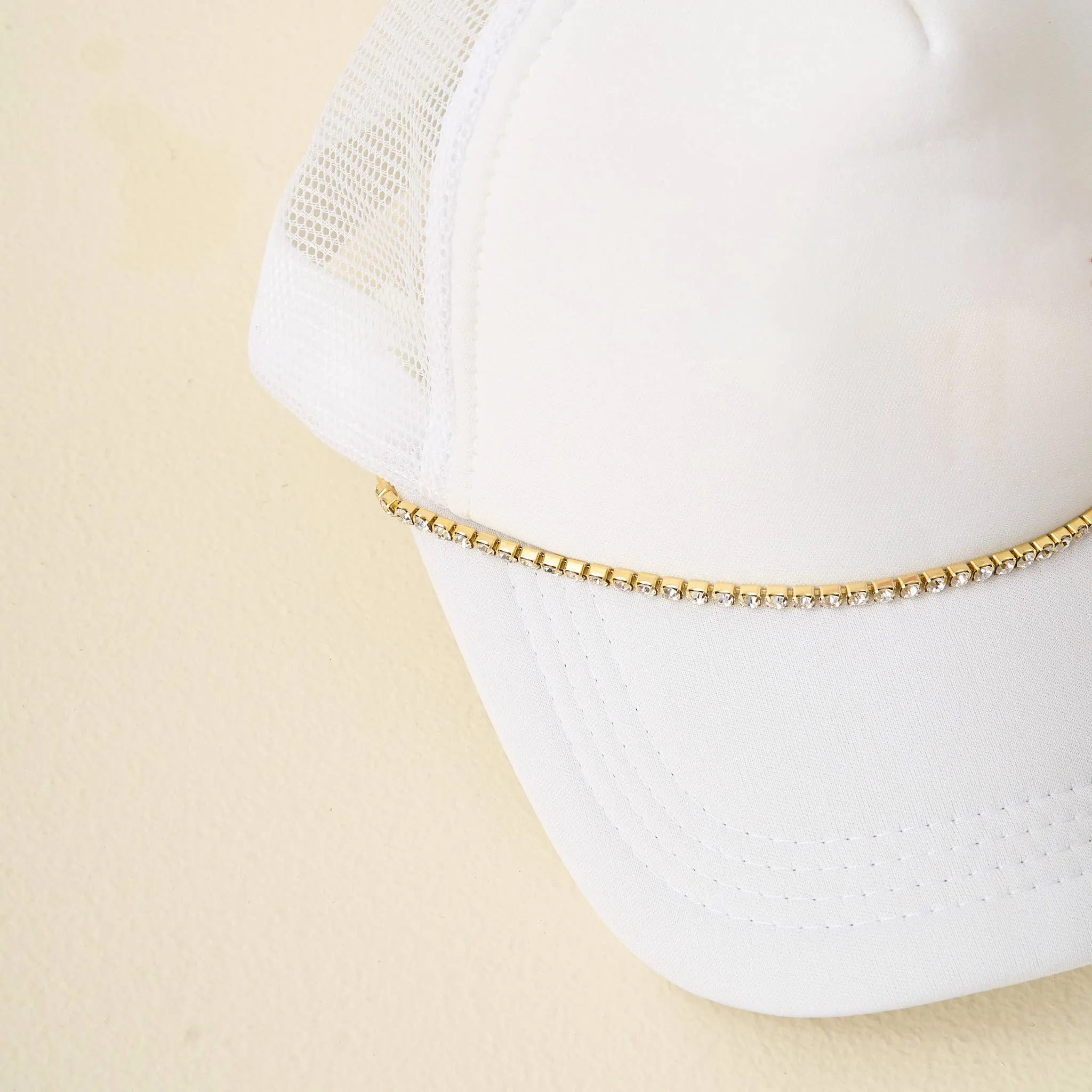 Trucker Hat Chain-Crystal Gem