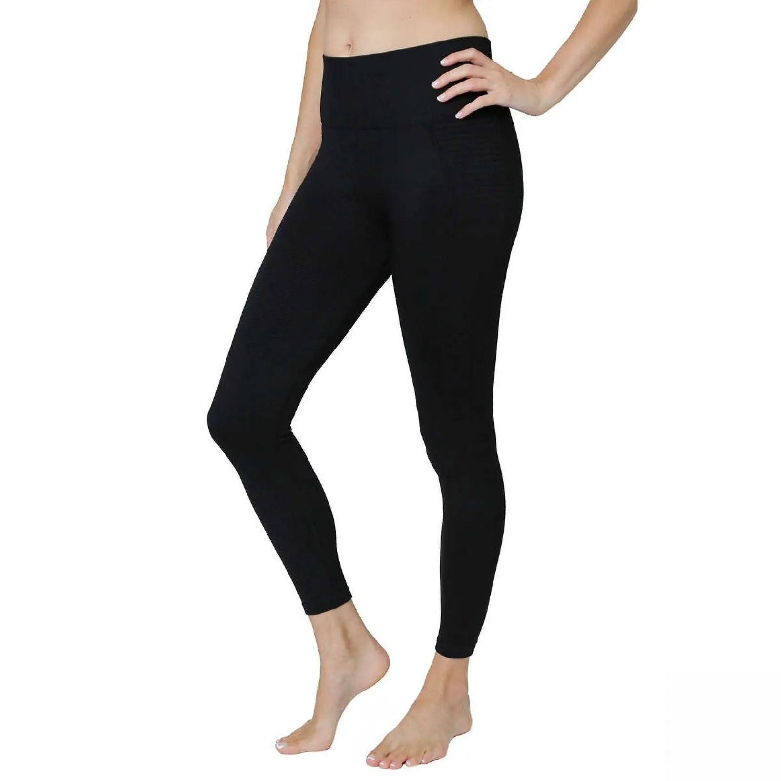 Tuff Athletics High Waist Seamless Compression Running Tights