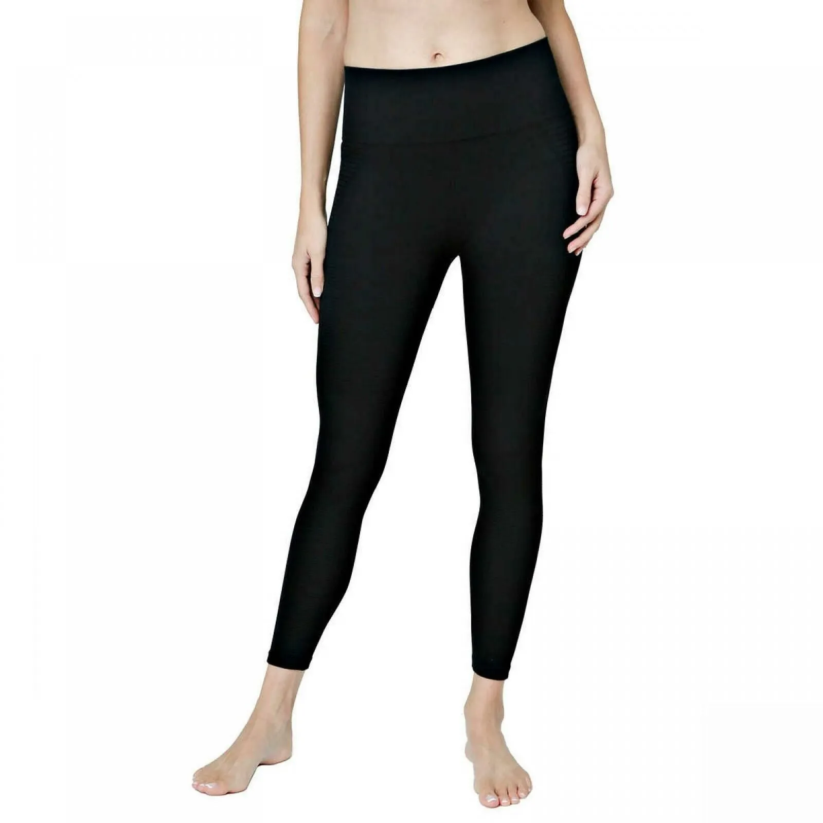 Tuff Athletics High Waist Seamless Compression Running Tights