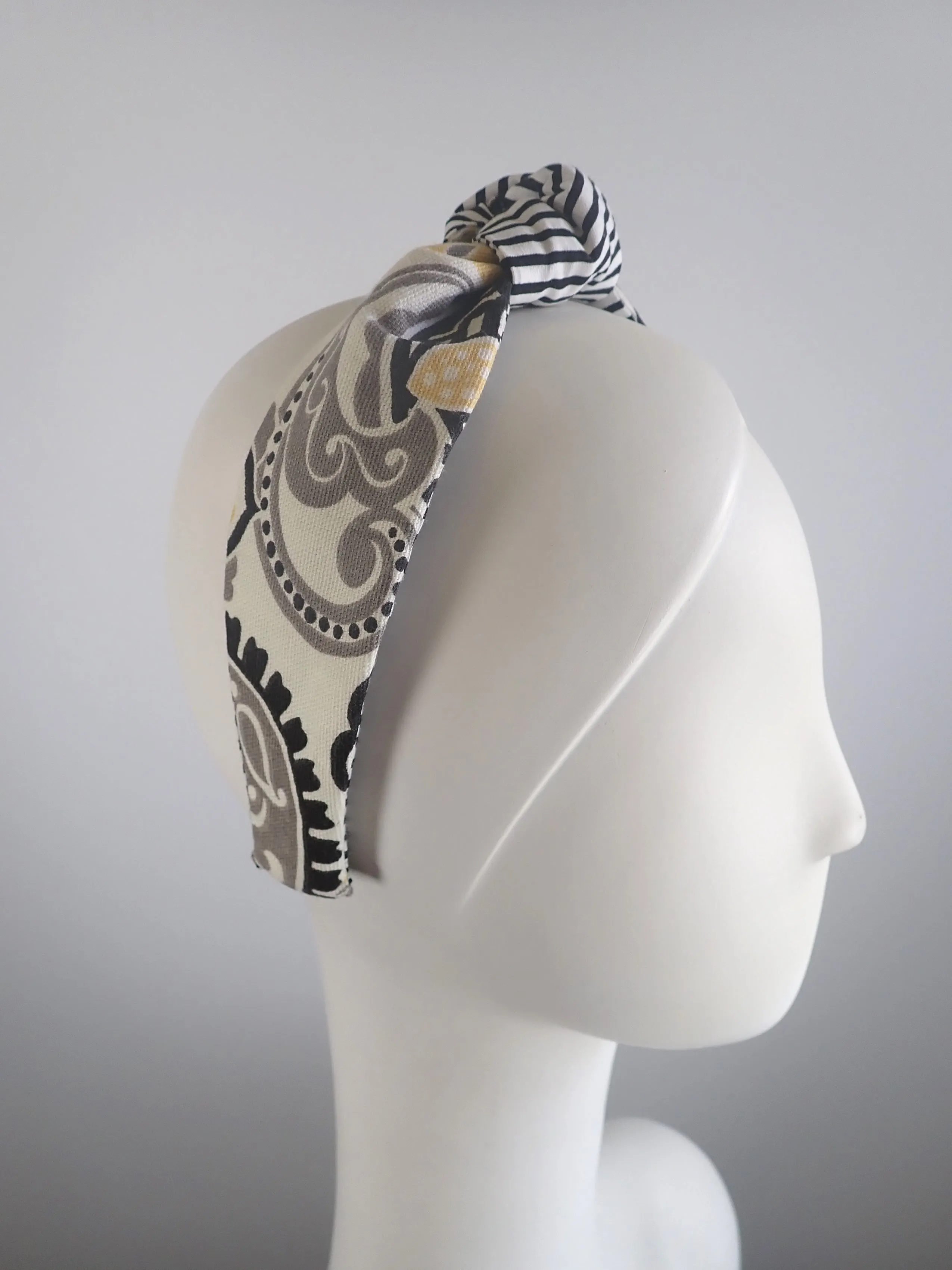 Turban Knot Headband. Turban Style Headband. Shabby Chic Headband. Womens Turban Headband. Ladies Accessory.