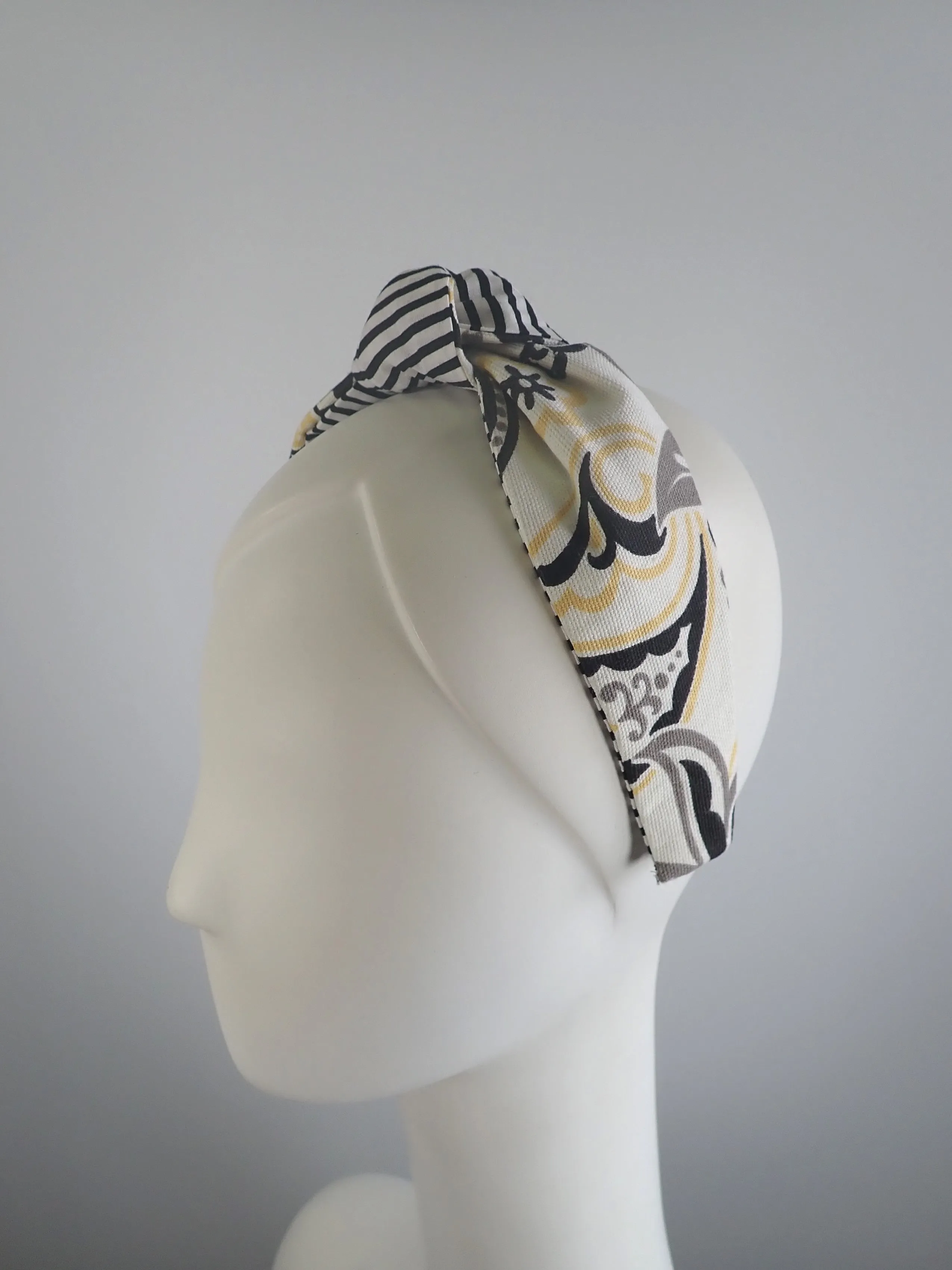 Turban Knot Headband. Turban Style Headband. Shabby Chic Headband. Womens Turban Headband. Ladies Accessory.