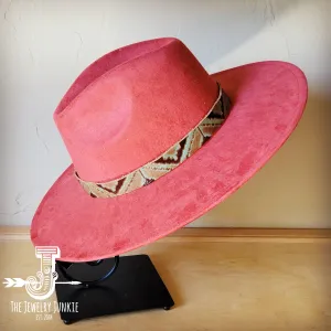 Turquoise Navajo Western Leather Band w/ Choice of Boho Hat 985d