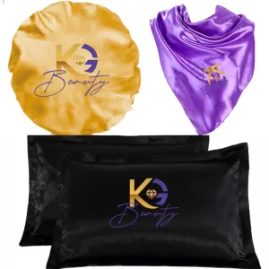 Ultimate Satin Beauty Bundle - Pillowcase, Scarf & Bonnet