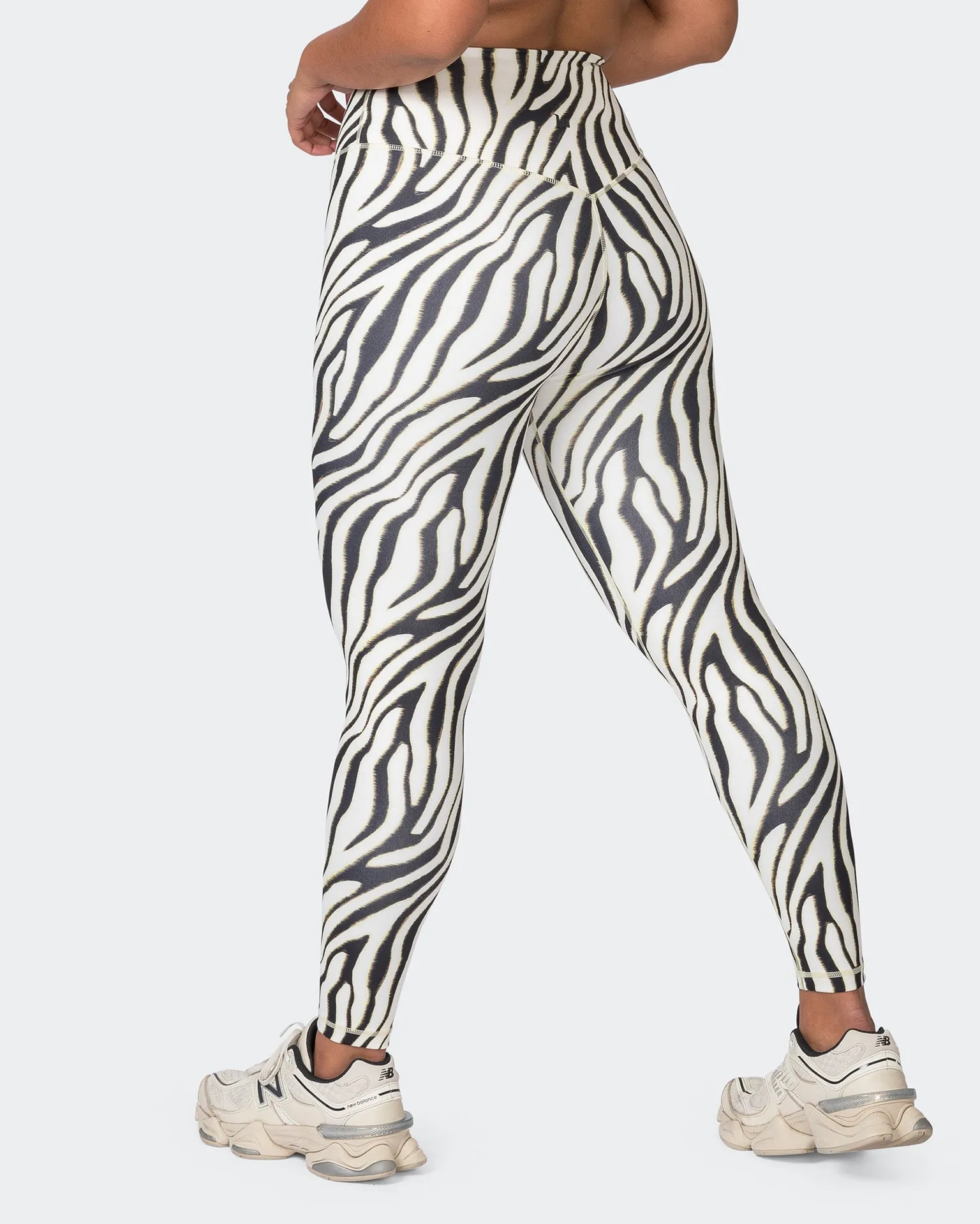Ultra Everyday Ankle Length Leggings - Zebra Print