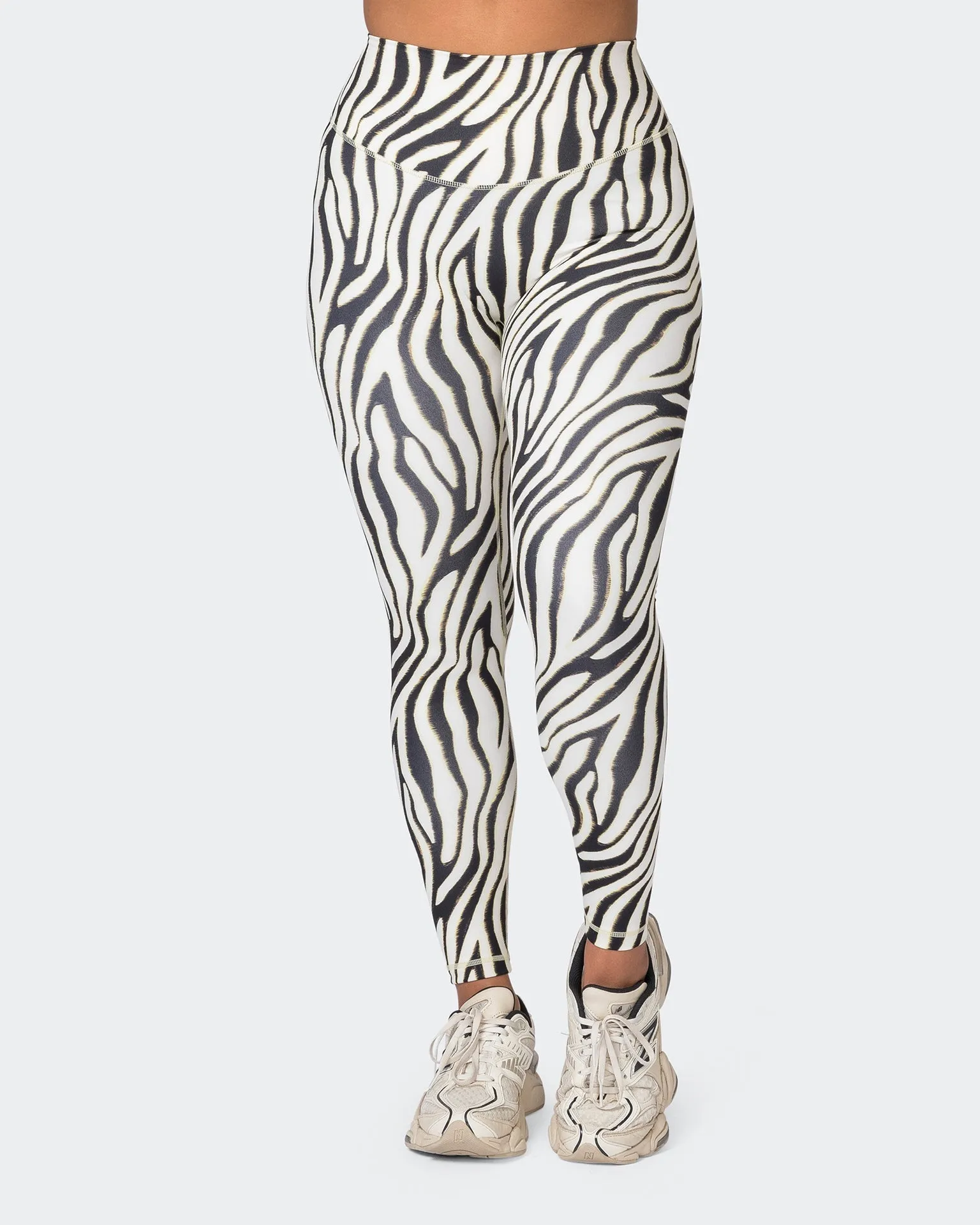 Ultra Everyday Ankle Length Leggings - Zebra Print