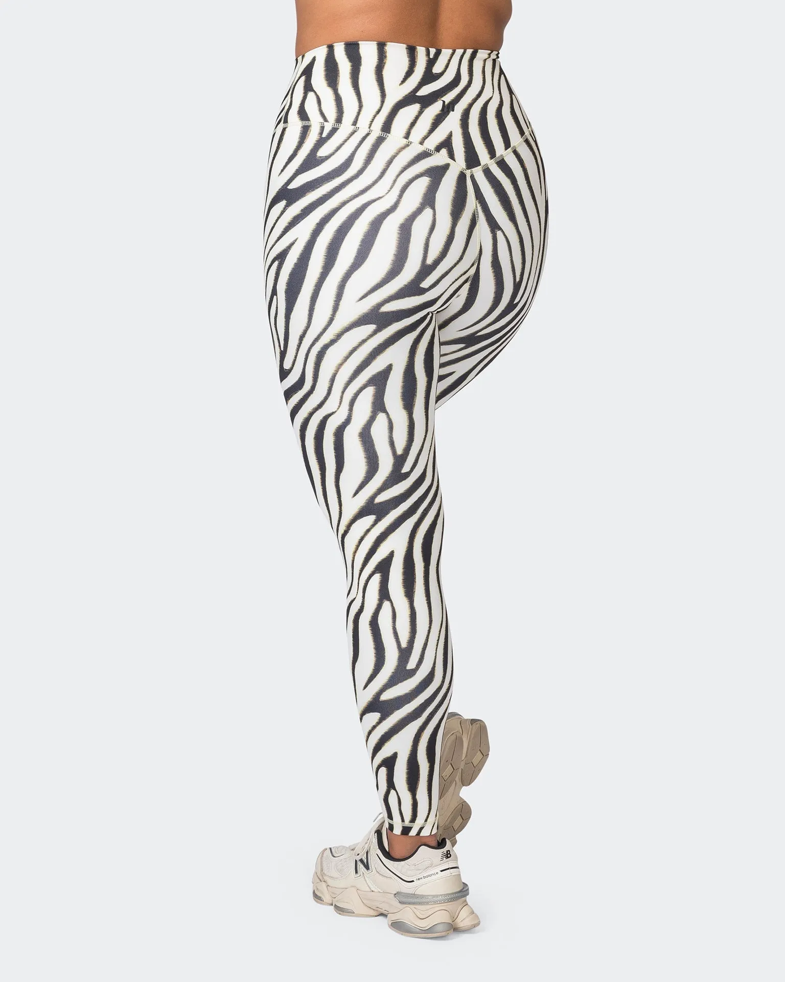 Ultra Everyday Ankle Length Leggings - Zebra Print